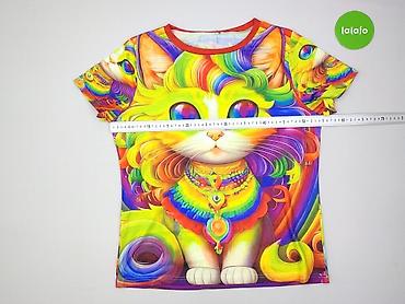 dobry nadruk: T-shirt damski, rozmiar 4XL — 5