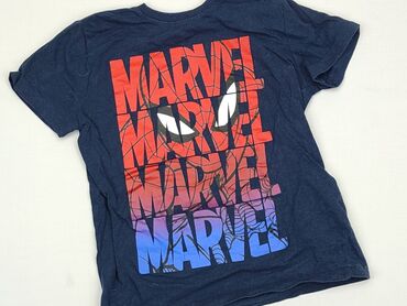 T-shirts: T-shirt, Marvel, 5-6 years, 110-116 cm, condition - Good