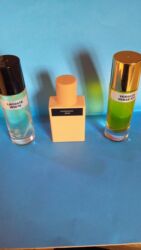 Ətriyyat: Ətirlər 30 ml flakonlardadir. Qalıcılığı isdifadə qaydasından çox — 4