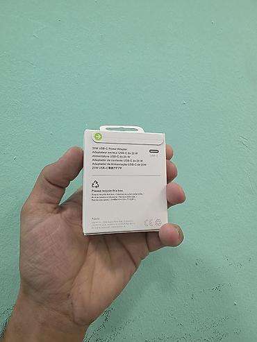 iphone 20: Apple USB‑C 20W Güc Adapteri orginqlla bire bir eyni batereyaya hec — 3