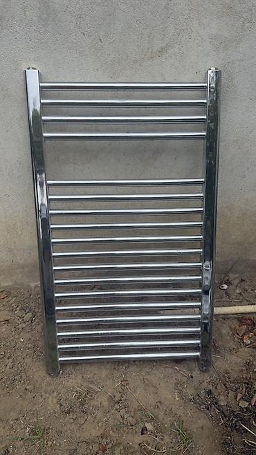 vannaların qiyməti: Xrom örtüklü hamam üçün dəsmal qızdırıcısı/radiatoru - Material — 1