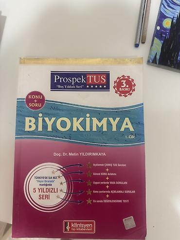 Kitablar və jurnallar: ProsepTUS “Beş Yıldızlı Seri” – Biyokimya, 1-ci cild - Nəşr — 1