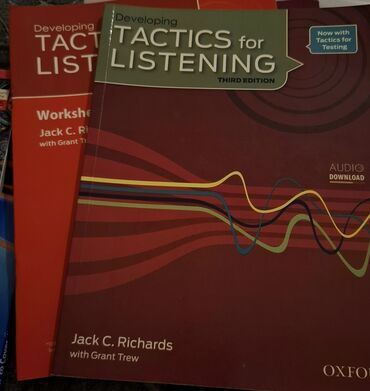 ingilis dili test toplusu dinleme: Jack C. Richards və Grant Trew tərəfindən yazılmış "Tactics for