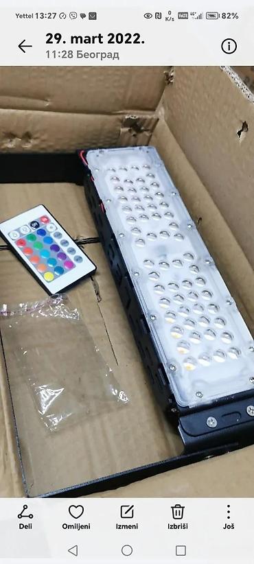 Baštenska rasveta: 💡 LED REFLEKTOR 6500K / RGB 100W • 200W • 400W 220V • IP66 • — 2