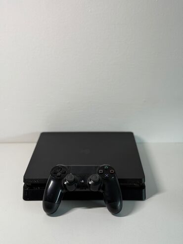сколько стоит playstation 1: Sony PlayStation 4 Slim oyun konsolu - Rəng: qara, kompakt və səssiz