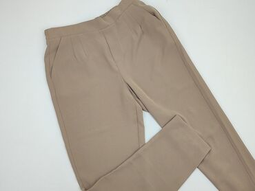 biała spódnice sinsay: Material trousers, SinSay, M (EU 38), condition - Good