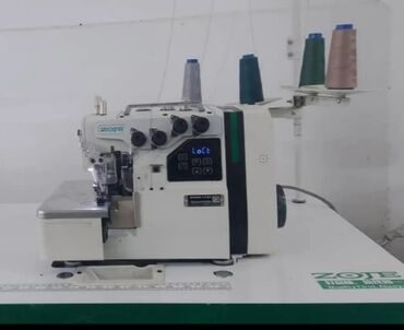 швейные оборудования: Четырех нитка оверлок машинка сатамын. Үйдө иштетилген. Болгону