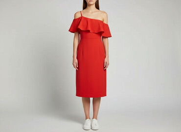 sukienki czerwona mini: Top Secret, Women`s dress, size XS