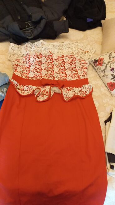 narıncı donlar: Вечернее платье, Миди, M (EU 38)