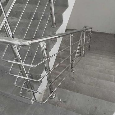 Изготовление перил: Перила и ограждения из нержавеющей стали - Материал: нержавеющая — 15