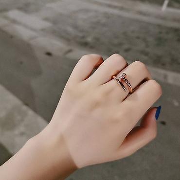 картье кольцо цена: Кольцо шакек Cartier-стиль с фианитами 💍 Изысканное кольцо в форме — 7