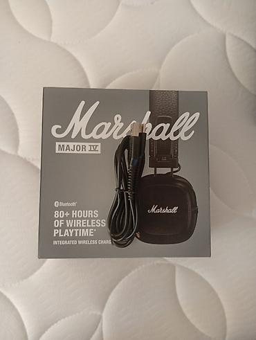 alisa max: Беспроводные накладные наушники, Marshall, Новый — 4