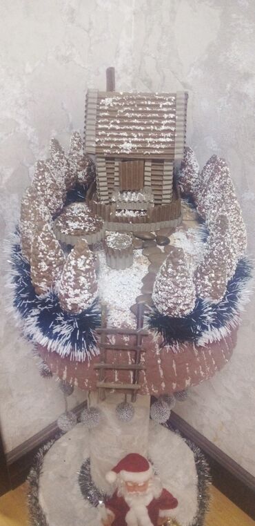 Yeni il oyuncaqları və bəzəkləri: Yeni il ücün əl işləri — 8