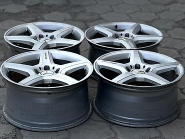 аполло: Диски R 18 AMG, Комплект, отверстий - 5, Б/у — 3