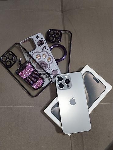 IPhone 15 Pro Max, 256 GB, Natural Titanium, Face ID