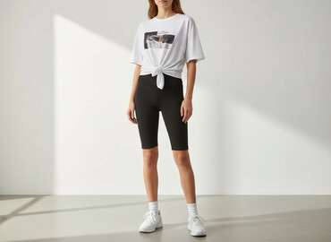 legginsy damskie z bambusa: Legginsy Sportowe damskie, rozmiar M