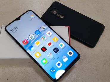 Boşqablar: Redmi Note 8 Pro, 128 GB, rəng - Göy, Zəmanət, Düyməli, Sensor