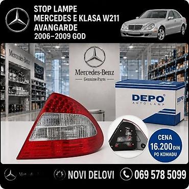 Stop svetla: TRECI ŠTOP MERCEDES E KLASA W211 02-09GOD | Treci stop mercedes e — 2