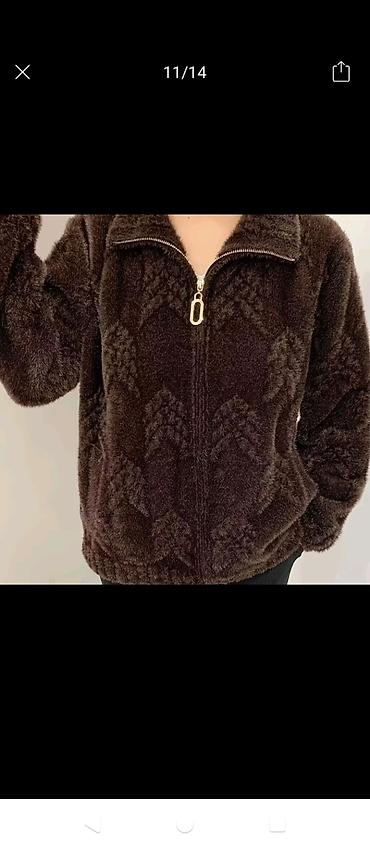 вяз: Кофта, Осень-весна, 5XL — 2