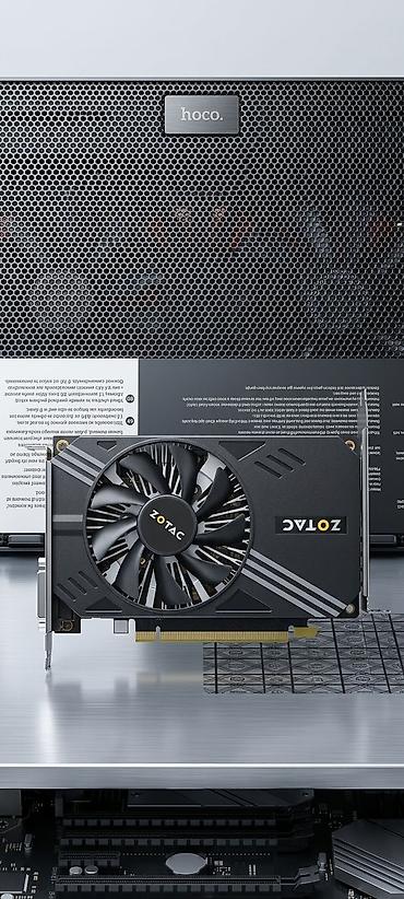 4070 ti super: ZOTAC qrafik kartı - Model: ZOTAC (kompakt, tək fanlı dizayn) - — 1