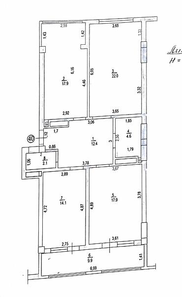 Продажа квартир: 3 комнаты, 100 м², Нижний Джал (Джал-23) Элитка, 6 этаж at lalafo.kg — 17 Продажа квартир: 3 комнаты, 100 м², Нижний Джал (Джал-23) Элитка, 6 этаж — 17