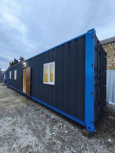 sendiviç panel: Modul konteyner/ofis – tam hazır ölçü 12×240 - Korpus: möhkəm metal — 2