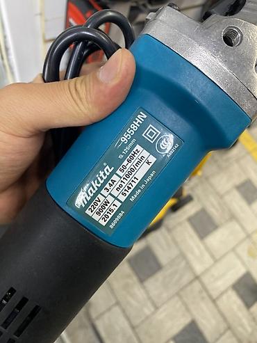 Электроинструменты: Углошлифовальная машина (болгарка) Makita 9558HN - Диаметр круга: 125 — 2