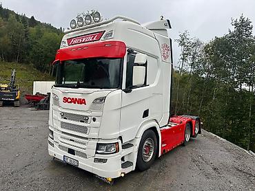 зеркало установка: Тягач, Scania, Без прицепа — 2