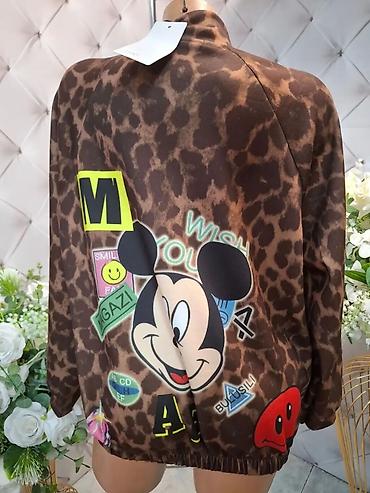 pantalone mango: Fa, Ženska lagana jakna/duks sa rajsferšlusom, leopard print. - — 2