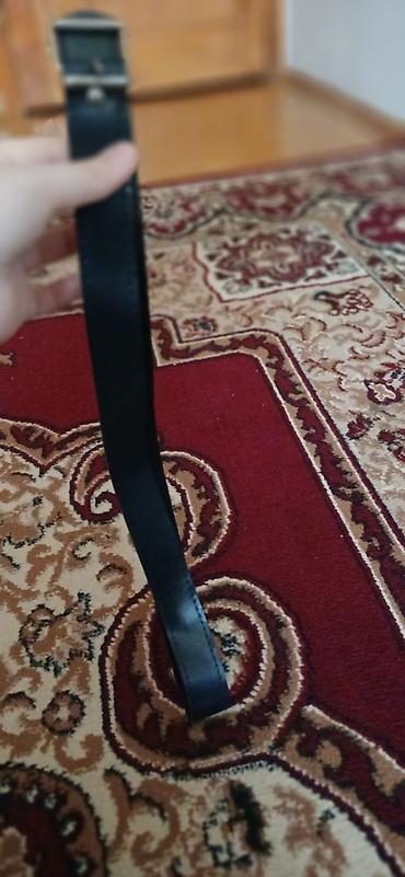 Məhsul: Qara dəri kəmər - Material: qalın, möhkəm dəri; ikiqat