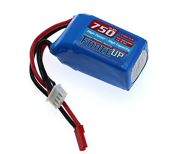 elektro scuter: 11.1V Li-Po Batareya 750 mAh – ForceUP Multikopter, helikopter, RC — 3