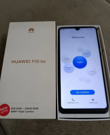 telefoni samsung: Huawei P30 Lite, 256 GB, color - Black, Dual SIM cards