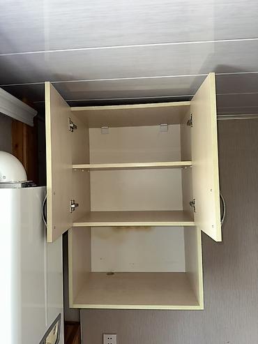 Mətbəx dolabları: Mətbəx üçün asma şkaf - Material: laminat/LDSP ağac teksturalı panel — 2