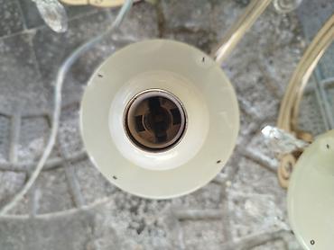 İşıqlandırma: Çılçıraq, 8 lampa, Metal — 1