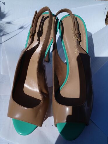 босоножки кожа 37: Итальянская обувь. Натуральная кожа. куплен в москве