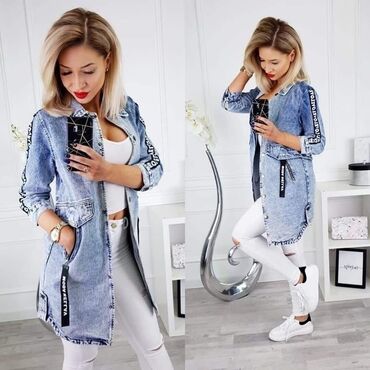 duga ženska jakna: Ženski mantil – 3.050 din Moderan i elegantan model, idealan za