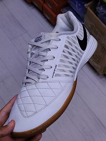 Мырзалардын бут кийими: Nike Lunar Gato II — футзалки/кроссовки для зала. - Верх: сочетание — 1