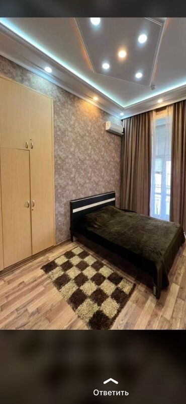 Uzunmüddətli kirayə mənzillər: Tam mebellı mənzil – geniş və işıqlı - Zövqlə dizayn edilmiş zal — 3