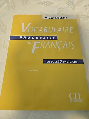 Lüğətlər: Məhsul: “Vocabulaire Progressif du Français – Niveau débutant” (Claire — 2