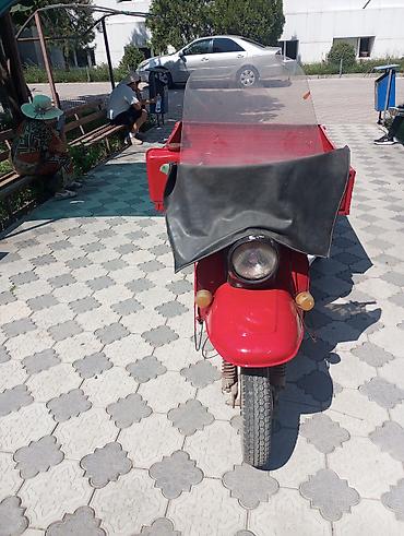 мотоцикл с документами: Мотороллер‑грузовой красного цвета. Запчасти,мотор запасной, редуктор — 3