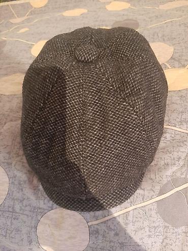 Головные уборы: Кепка восьмиклинка (newsboy cap), тёмно‑серый меланж. - Классическая — 3