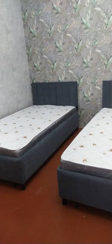 Односпальные кровати: Односпальная кровать, Новый, С матрасом, длина - 2 см — 16