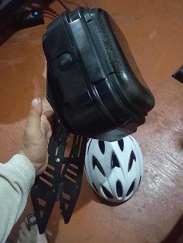 Velosiped aksesuarları: Velosiped dəsti: “S-Works” üslublu ventilyasiyalı kask + arxa baqaj — 10