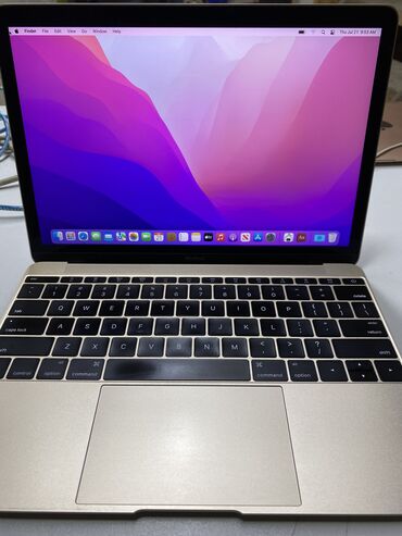 ноутбуки бишкек цены в Кыргызстан | Ноутбуки и нетбуки: Apple A1534, Intel Core M, 8 ГБ ОЗУ, 12 "