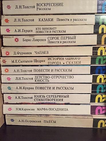 kitab rəf: Книги русской классической литературы. Все книги на русском языке, в — 4