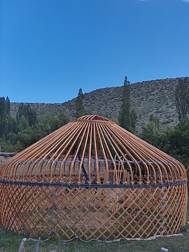 Продажа юрт: Продажа юрты, Каркас Деревянный, 85 баш, Диаметр: 6 метров — 14