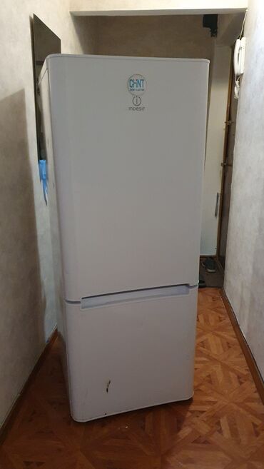 холадилники: Муздаткыч Indesit, Колдонулган, Эки камералуу, De frost (тамчы), 60 * 150 * 60