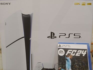 playstation 5 киргизия: Продаëтся новый PlayStation 5 в комплекте 1 диск FC24 абсолютно