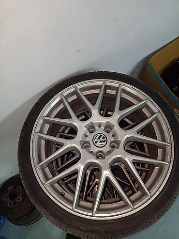 opel vectra 1995: Volkswagen üçün original yüngül lehimli disk və təkər dəsti - Markalı — 3