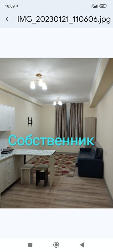 старый талчок квартира аренда: 1 комната, Собственник, Без подселения, С мебелью полностью